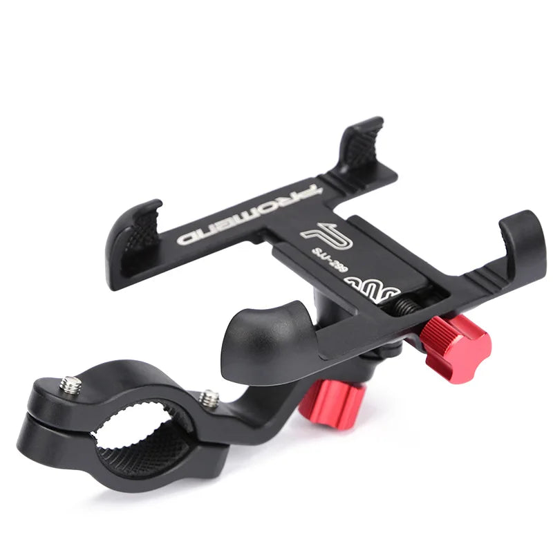 Aluminum Bike Bicycle Phone Holder Motorcycle Rearview Holder Mount 360 Degree Rotatable Handlebar for Phone GPS Phone Stand